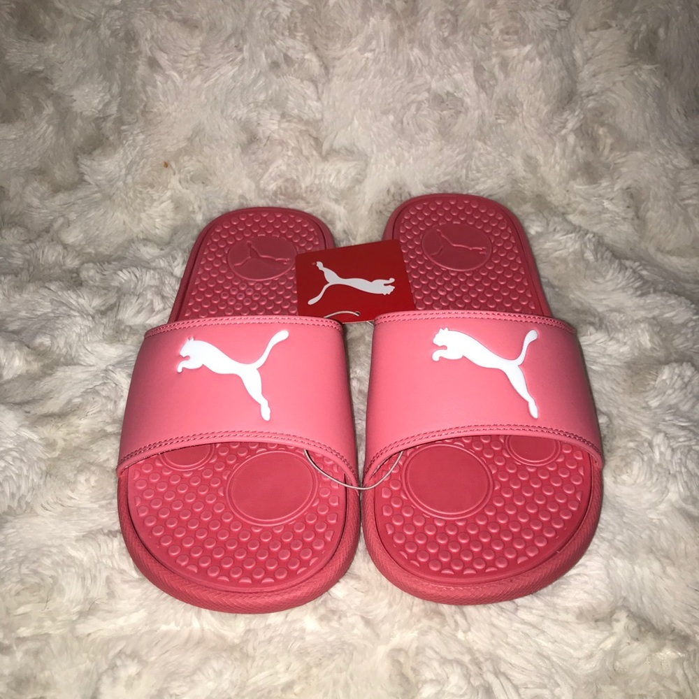 PUMA Cool Cat Sport Slides Sun Kissed Coral